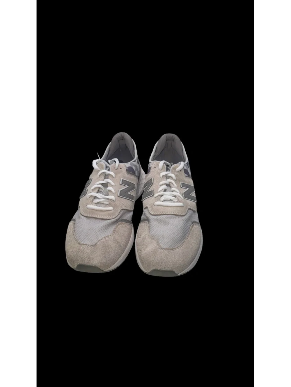 New Balance Men's Running Shoes Gray Camouflage Accent Size 10